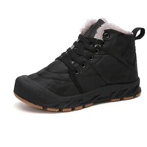 Kids Black Winter Boots